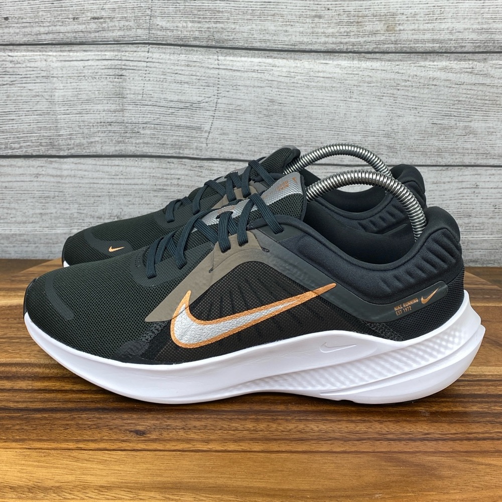 Nike Quest 5 Grey Metallic Copper Running Shoe DD9291-004 Women Sneaker Size 9.5